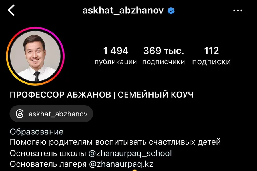 Топ рынка — Instagram askhat_abzhanov